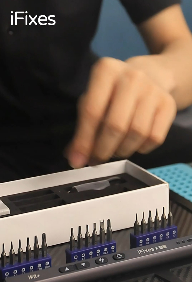 iF2+ Electric Screwdrives Set Product display and use video